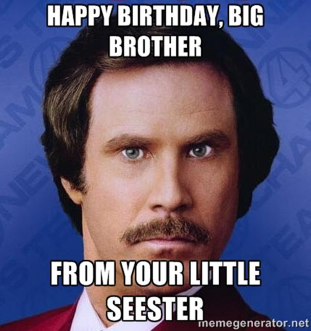 10 Funny Best Brother Birthday Memes - picture 10