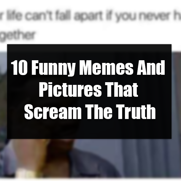10 Funny Memes And Pictures That Scream The Truth