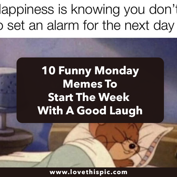 10 Funny Monday Memes To Start The Week With A Good Laugh