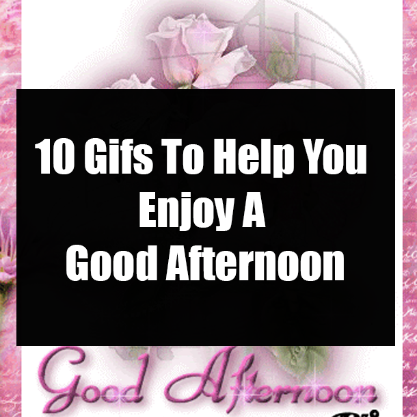 10 Gifs To Help You Enjoy A Good Afternoon