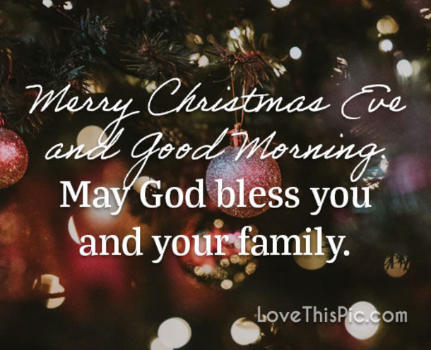 10 Good Morning Christmas Eve Wishes For Family, Friends And Loved Ones - picture 2