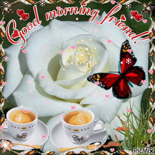 10 Good Morning Friend Quotes & Gifs - picture 5