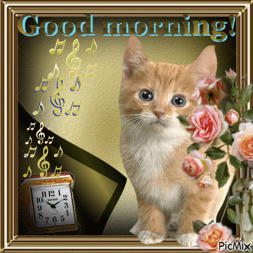 10 Good Morning Gif Images And Pictures With Flowers To Share - picture 5