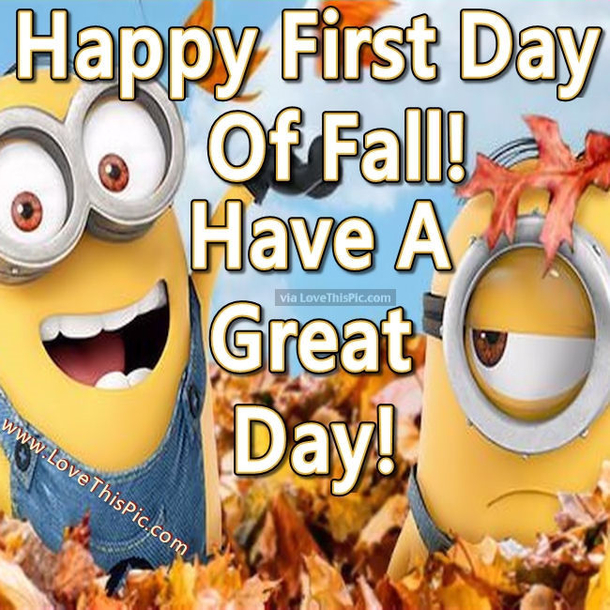 10 Good Morning Happy First Day Of Fall / Autumn Quotes - picture 2