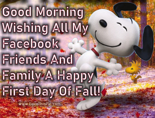 10 Good Morning Happy First Day Of Fall / Autumn Quotes - picture 3