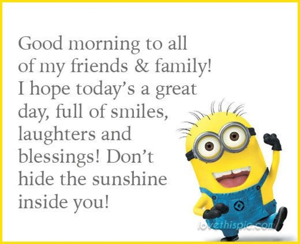 10 Good Morning Minion Pictures & Quotes That'll Make Your Day! - picture 7