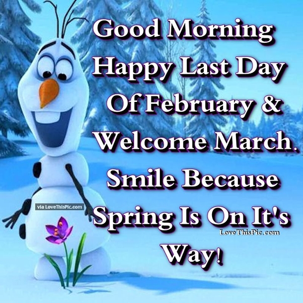 10 Good Morning Quotes For The Last Day Of February - picture 8