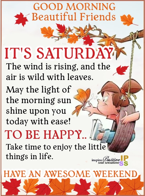 10 Good Morning Saturday Blessings For The Best Weekend Ever - picture 6