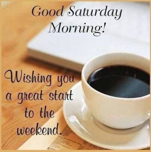10 Good Morning Saturday Quotes - picture 9