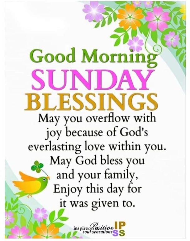 10 Good Morning Sunday Blessings Quotes That Are Overflowing With Inspiration - picture 10