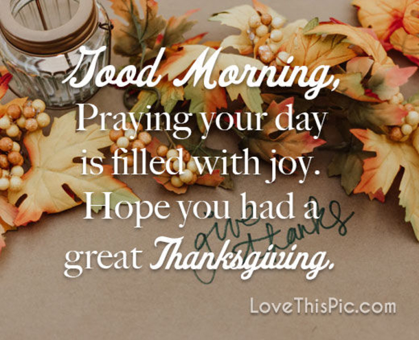 10 Good Morning Thanksgiving Quotes With Images For 2022 - picture 10