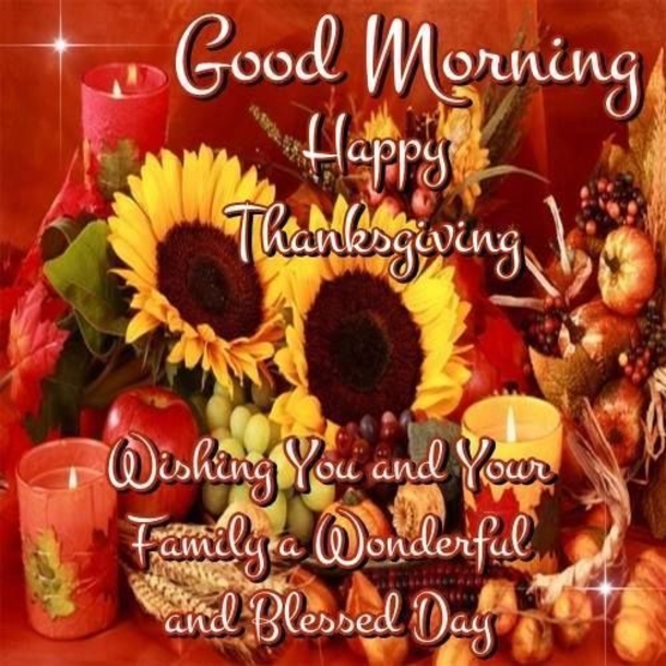 10 Good Morning Thanksgiving Wishes, Greetings & Quotes - picture 7