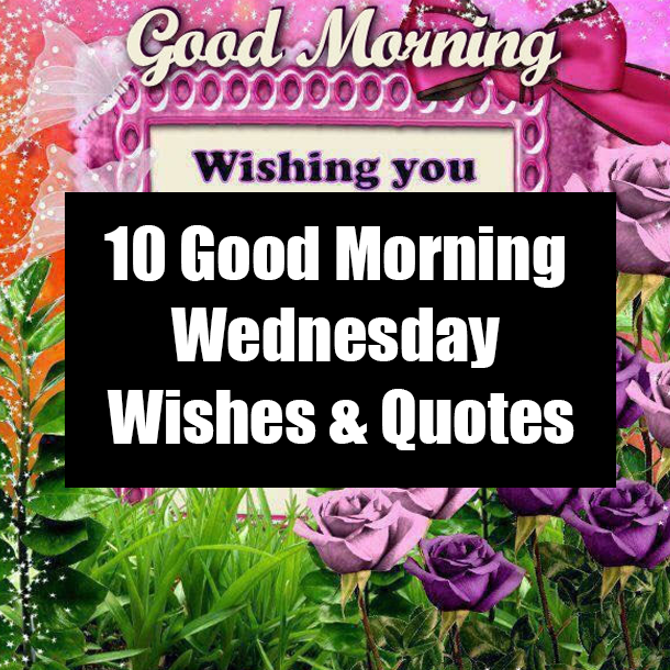 10 Good Morning Wednesday Wishes & Quotes