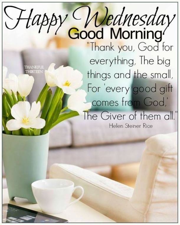 10 Good Morning Wednesday Wishes & Quotes - picture 11