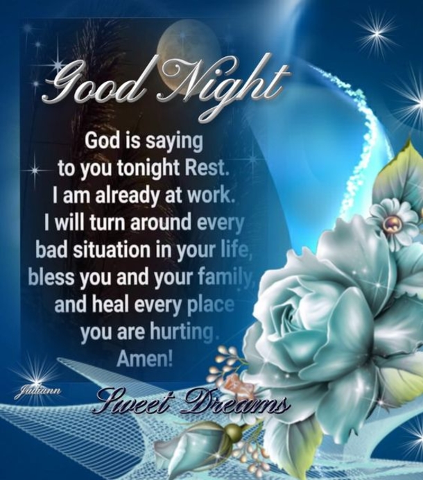 10 Good Night Pictures With Quotes To End Your Wonderful Day - picture 3
