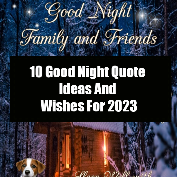 10 Good Night Quote Ideas And Wishes For 2023
