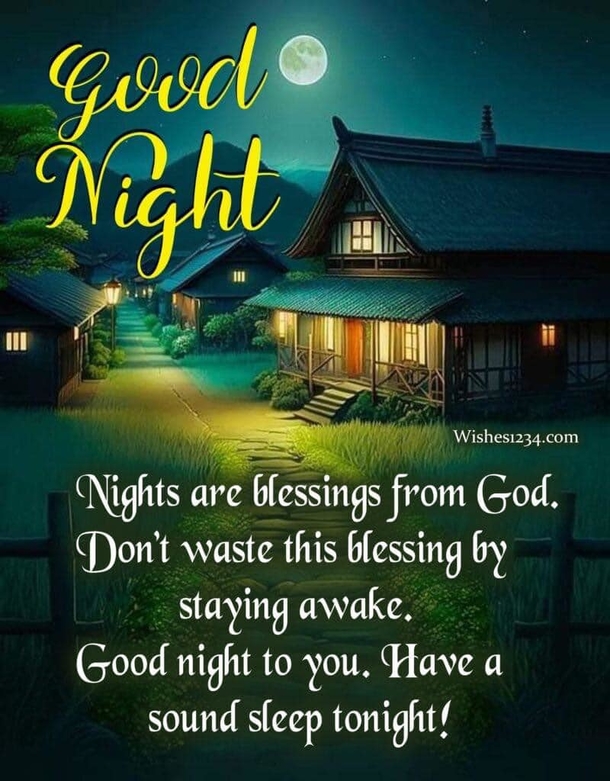 10 Good Night Quotes For A Beautiful, Sound Sleep - picture 2
