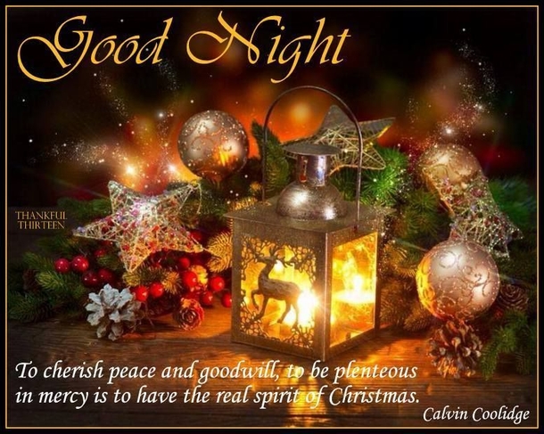 10 Good Night & Good Evening Christmas Quotes - picture 2