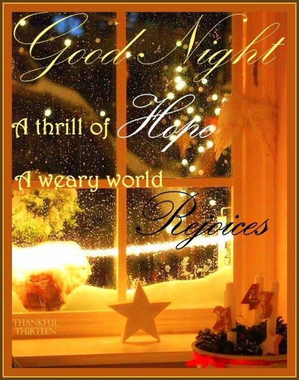10 Good Night & Good Evening Christmas Quotes - picture 4