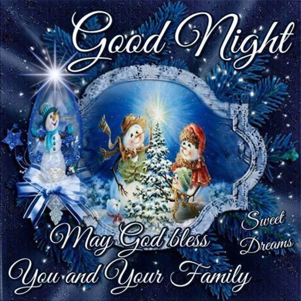 10 Good Night & Good Evening Christmas Quotes - picture 7