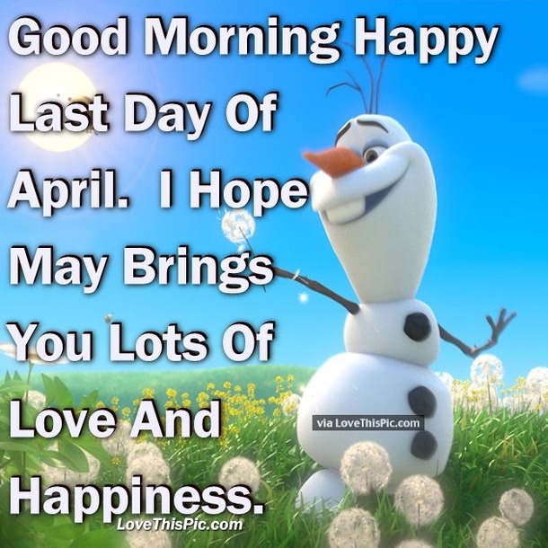 10 Goodbye April Quotes, Sayings And Messages - picture 6