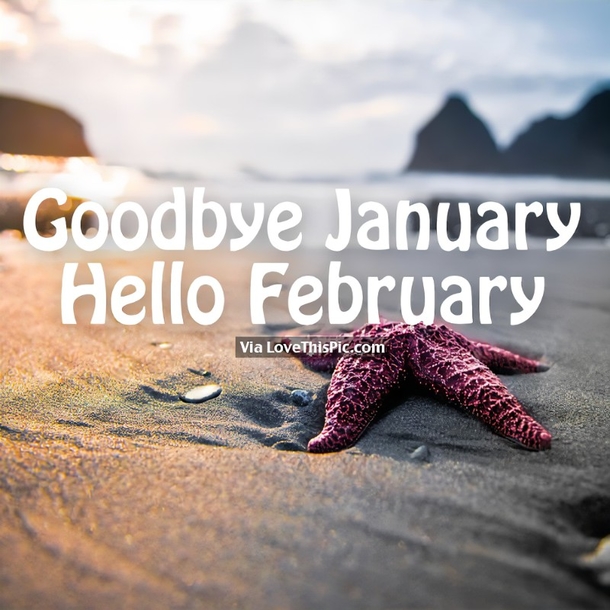 10 Goodbye January Hello February Wishes To Share - picture 5