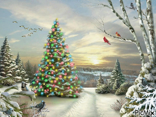 10 Gorgeous Christmas Tree Animated Images - picture 11