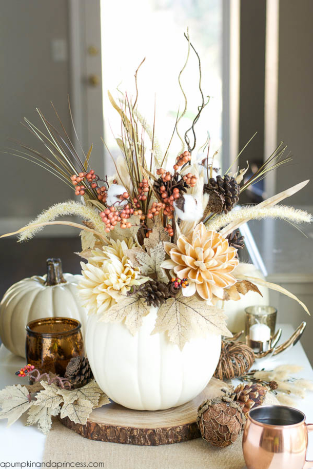10+ Gorgeous Fall Decor Centerpieces In 2023 That Your Guests Will Love - picture 4