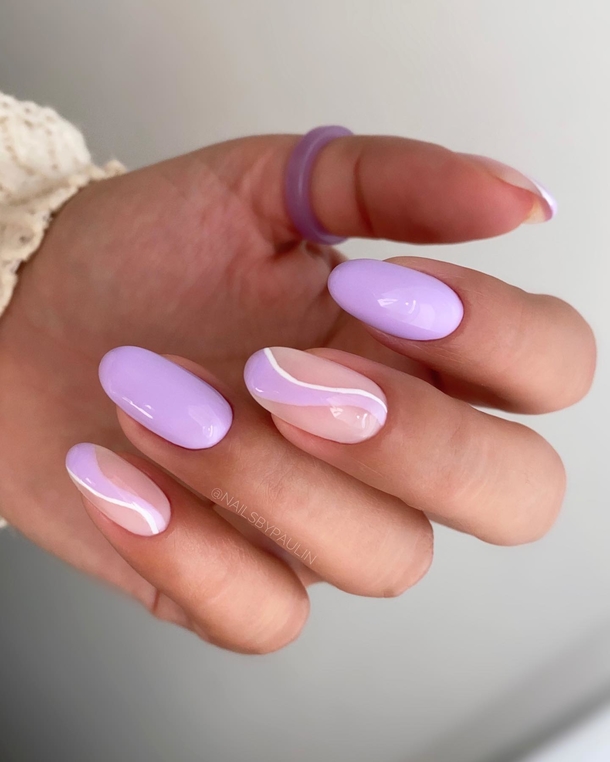 10 Gorgeous Lavender Nail Designs For 2023 - picture 8