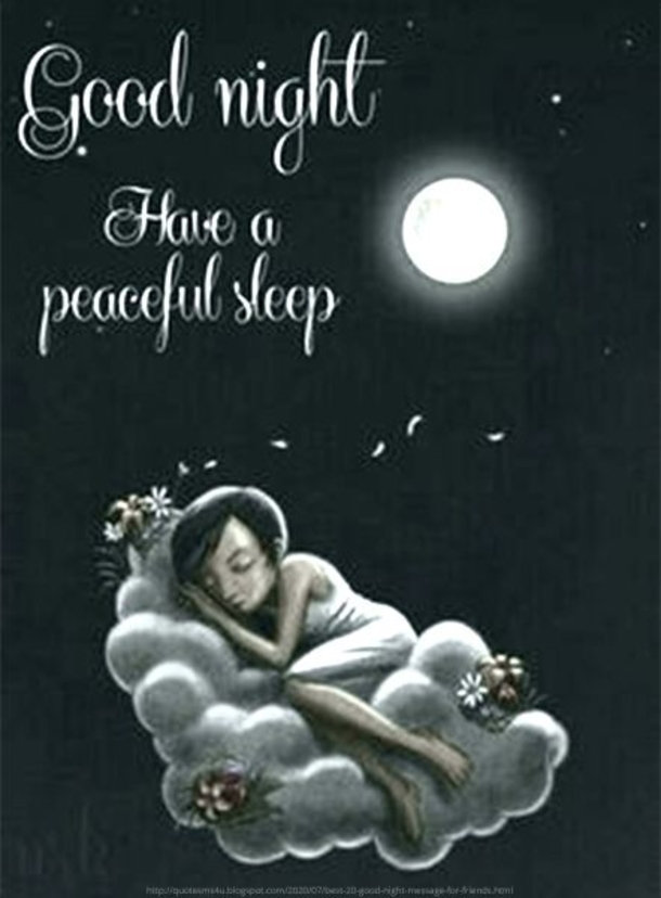 10 Great Good Night Quotes Images For Family & Friends - picture 2