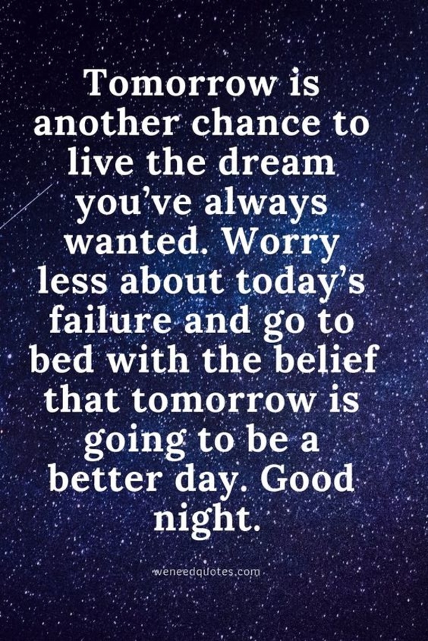 10 Great Good Night Quotes Images For Family & Friends - picture 8