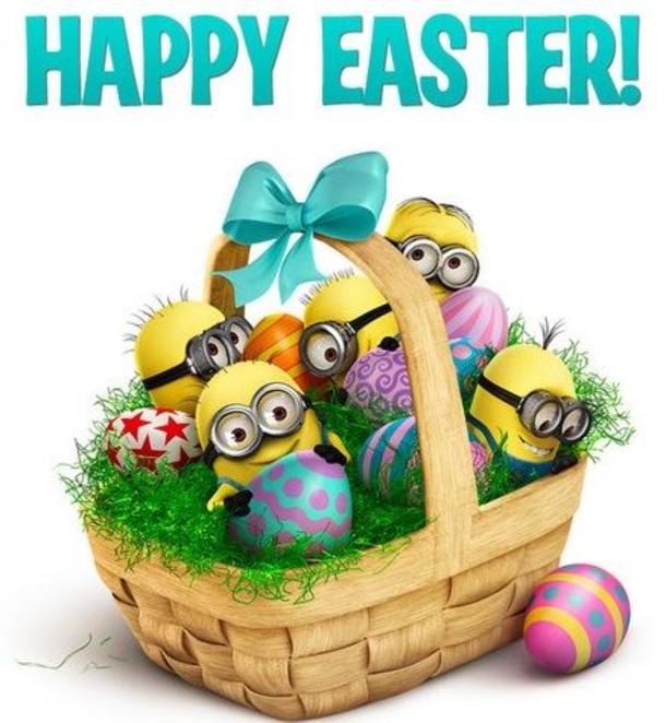 10 Great Happy Easter Minion Quotes, Images And Sayings - picture 8