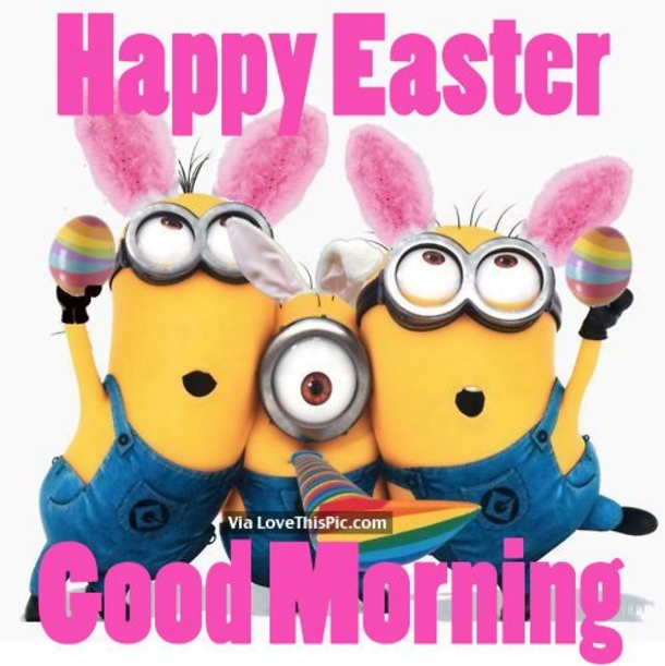 10 Great Happy Easter Minion Quotes, Images And Sayings - picture 9