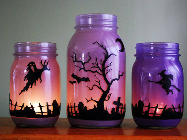 10 Halloween Mason Jar Decor Ideas - picture 5