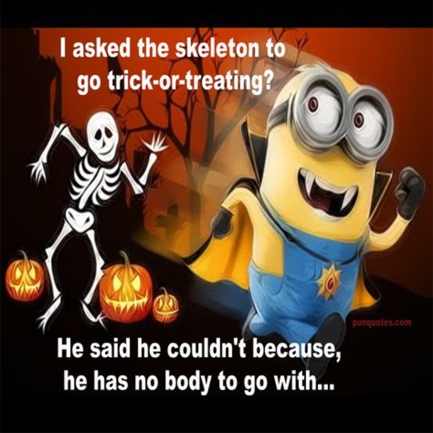 10 Halloween Minion Quotes And Sayings To Share - picture 7
