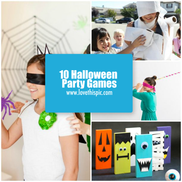10 Halloween Party Games
