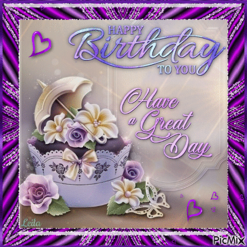 10 Happy Birthday Image Gifs For Girls That Are So Cute! - picture 2