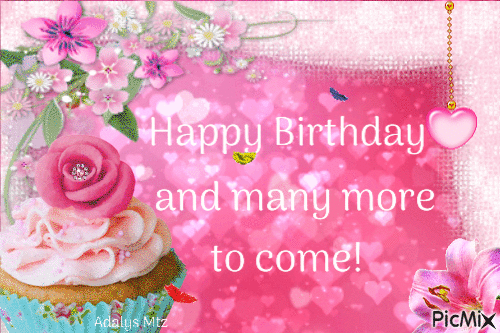 10 Happy Birthday Image Gifs For Girls That Are So Cute! - picture 3