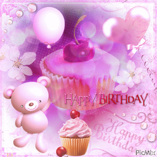 10 Happy Birthday Image Gifs For Girls That Are So Cute! - picture 4