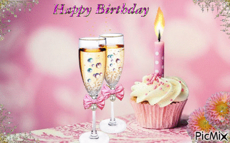 10 Happy Birthday Image Gifs For Girls That Are So Cute! - picture 5