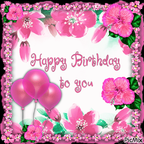 10 Happy Birthday Image Gifs For Girls That Are So Cute! - picture 9