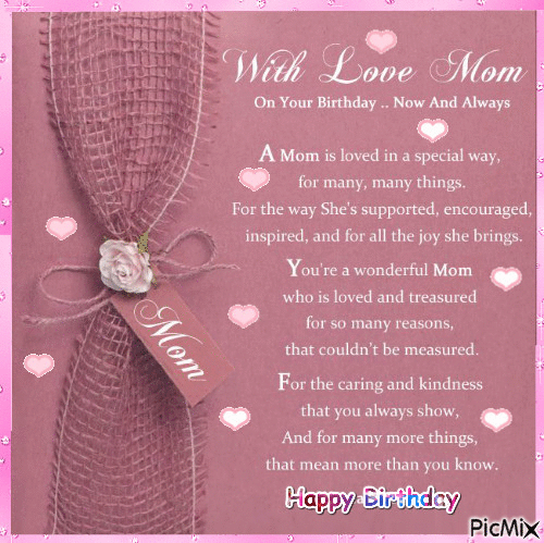 10 Happy Birthday Images & Gifs For Mom - picture 9