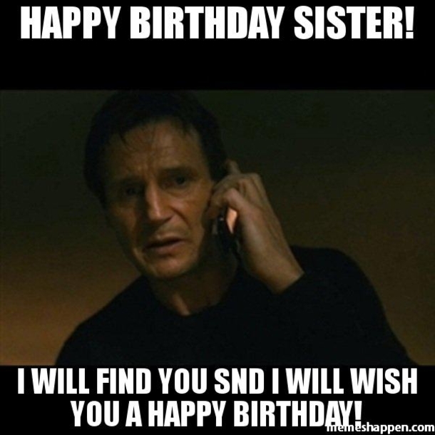 10 Happy Birthday Memes For Your Sister - picture 4