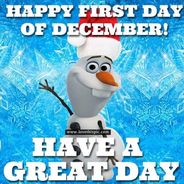 10 Happy First Day Of December Quotes - picture 2