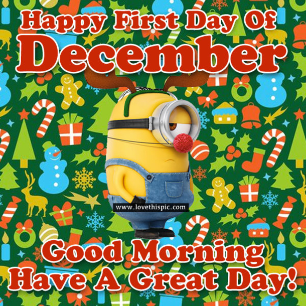 10 Happy First Day Of December Quotes - picture 4