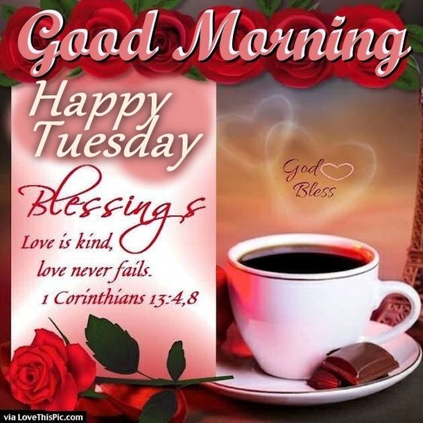 10 Happy Good Morning Tuesday Quotes - picture 9