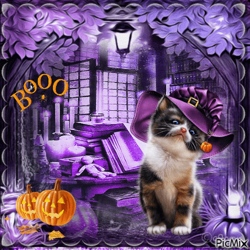 10 Happy Halloween Gifs Quotes In 2023 With Animals - picture 8