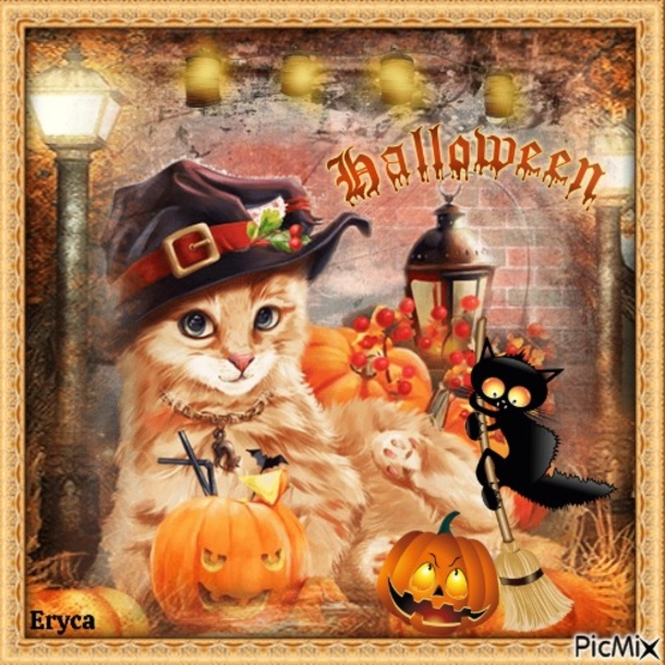 10 Happy Halloween Gifs Quotes In 2023 With Animals - picture 9