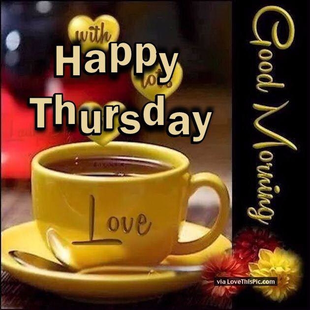 10 Happy Thursday Quotes With Coffee Images - picture 10