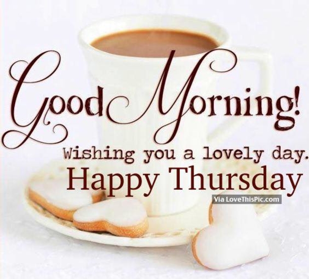 10 Happy Thursday Quotes With Coffee Images - picture 2